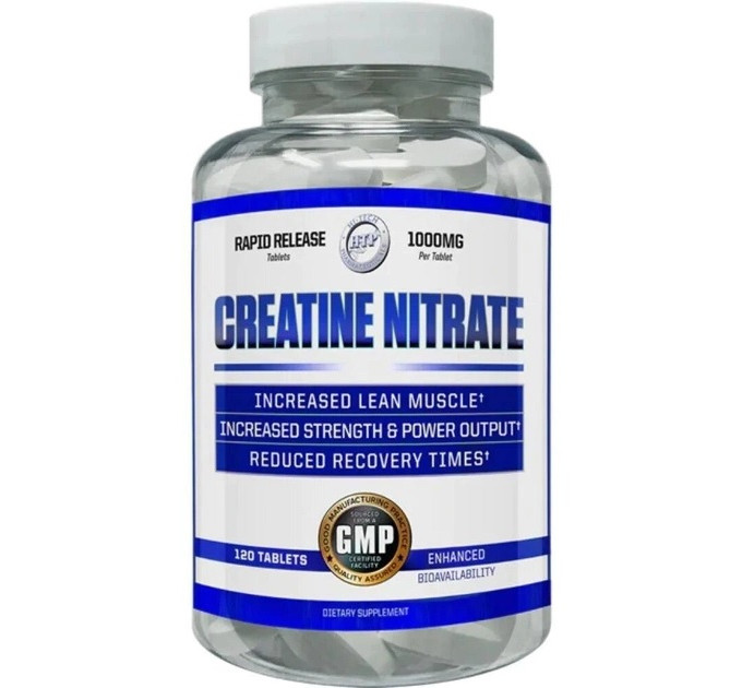 Креатин Hi-Tech Pharmaceuticals Creatine Nitrate (120 таблеток по 1000 мг креатин нитрата)