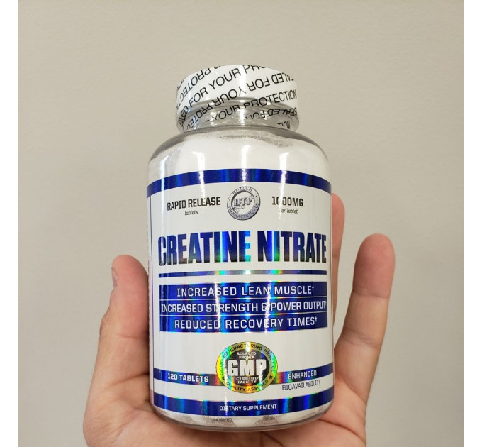 Креатин Hi-Tech Pharmaceuticals Creatine Nitrate (120 таблеток по 1000 мг креатин нітрату)