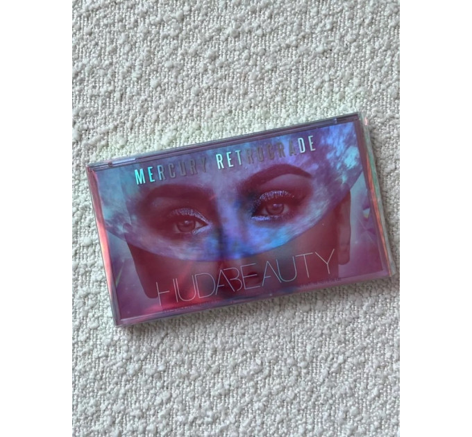 Палетка теней для век Huda Beauty Mercury Retrograde Eyeshadow Palette (18 цветов)
