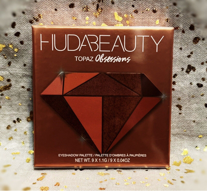 Палетка теней Huda Beauty Obsessions Topaz