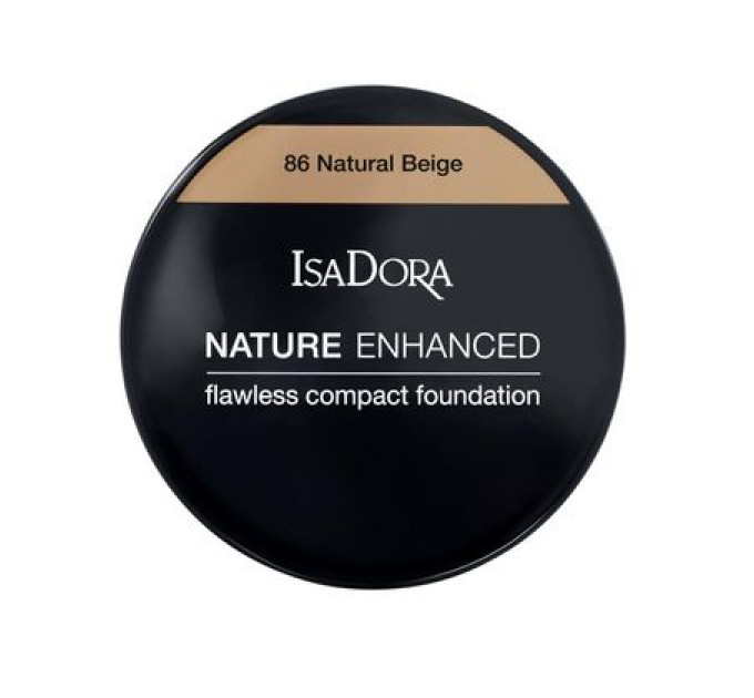Компактная крем-пудра Isadora для лица Nature Enhanced Flawless Compact Foundation 86 (natural beige) 10 г