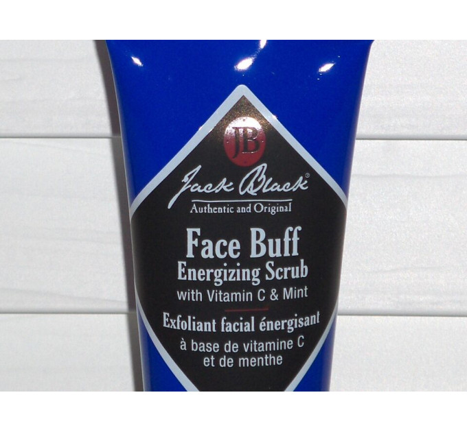 Мужской скраб для лица Jack Black Face Buff Energizing Scrub с витамином С и мятой (88 мл)