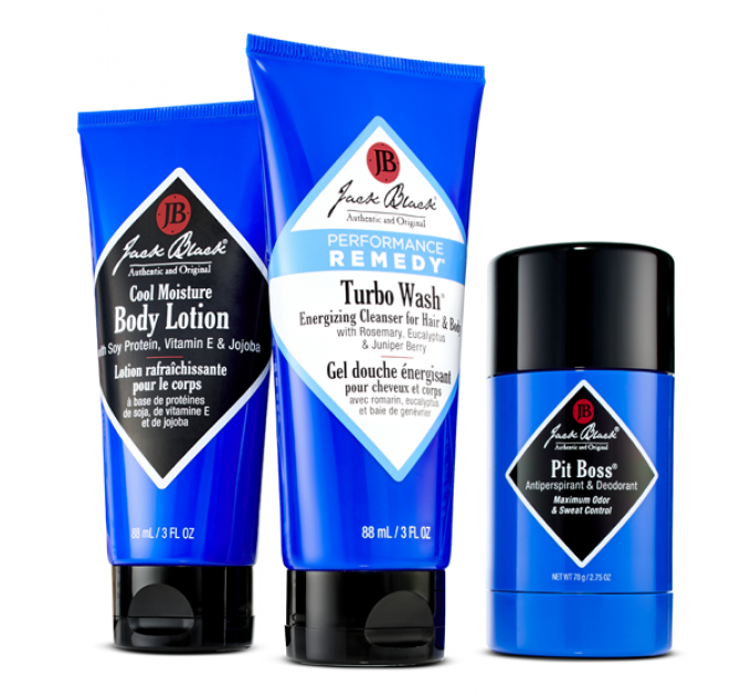 Подарунковий набір Jack Black Head-to-Toe Jack із 3 предметів