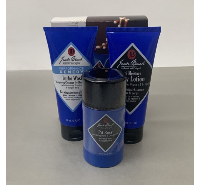 Подарунковий набір Jack Black Head-to-Toe Jack із 3 предметів