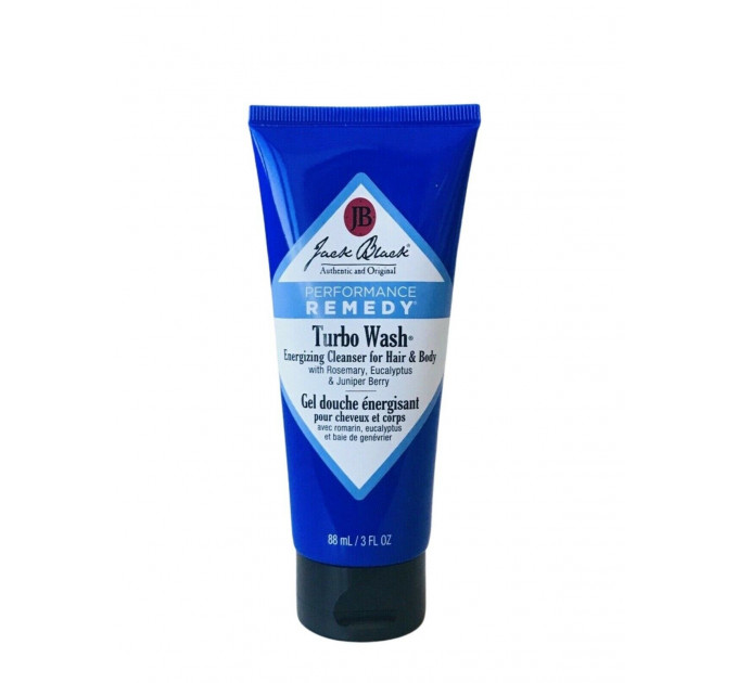Енергетичний шампунь Jack Black для волосся та тіла Turbo Wash 88 мл