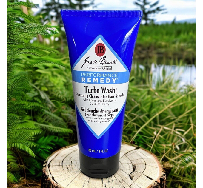 Енергетичний шампунь Jack Black для волосся та тіла Turbo Wash 88 мл