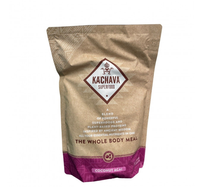 Протеїн з вітамінами Ka'Chava Superfood Кокос Асаї (930 гр на 15 порцій)