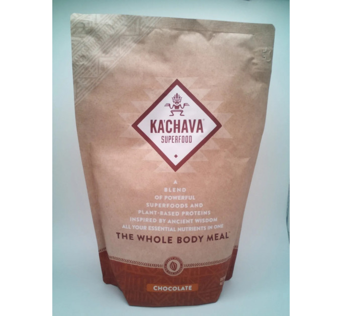 Протеин с витаминами Ka'Chava Superfood Шоколад (930 гр на 15 порций)