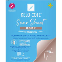 Силіконовий пластир від шрамів на тілі Kelo-Cote (5х7,5 см)