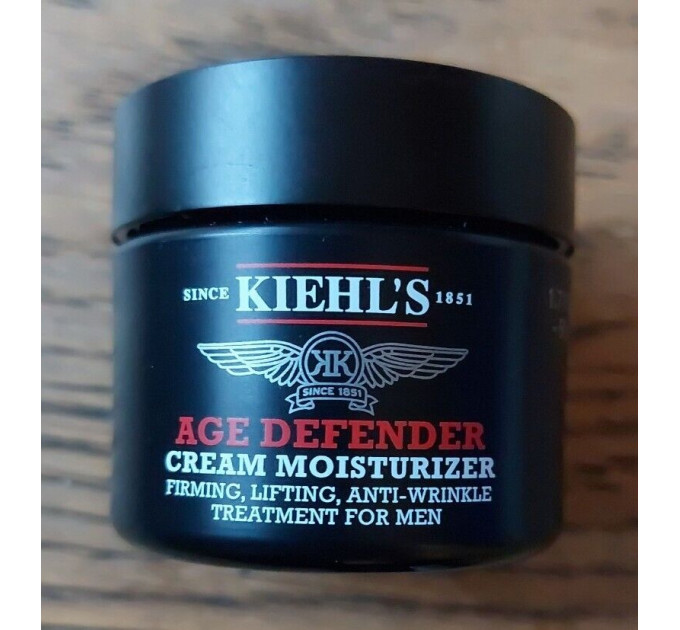 Мужской набор Kiehl’s Age Defender Cream Moisturizer And Kiehl's Age Defender Eye Repair (увлажняющий крем для лица 75 мл и крем для глаз 14 мл)