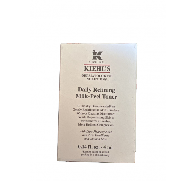 Відлущуючий тонік-молочко для обличчя Kiehl's Daily Refining Milk-Peel Toner (4 мл)