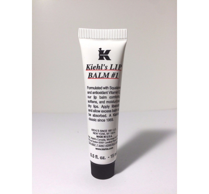 Защитный бальзам для губ KIEHL'S Lip Balm 1 без запаха (15 мл) 