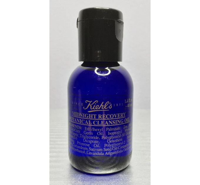 Олія для зняття макіяжу та очищення шкіри Kiehls Midnight Recovery Botanical Cleansing Oil (40 мл)