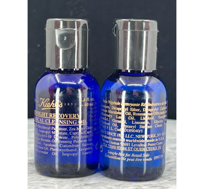 Масло для снятия макияжа и очищения кожи Kiehls Midnight Recovery Botanical Cleansing Oil (40 мл)