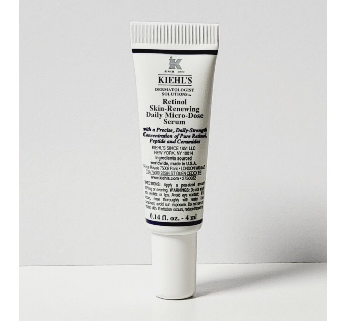 Омолаживающая сыворотка для лица Kiehl's Retinol Skin-Renewing Daily Micro-Dose Serum (4 мл)