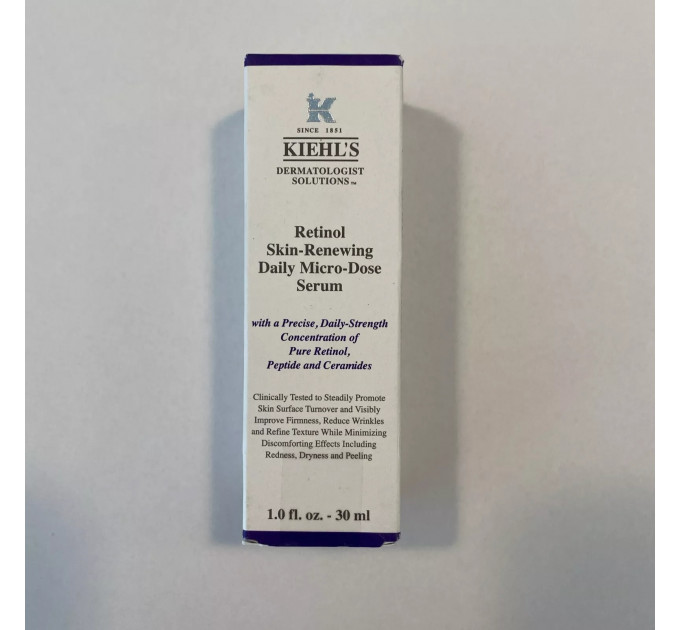 Омолаживающая сыворотка для лица Kiehl's Retinol Skin-Renewing Daily Micro-Dose Serum