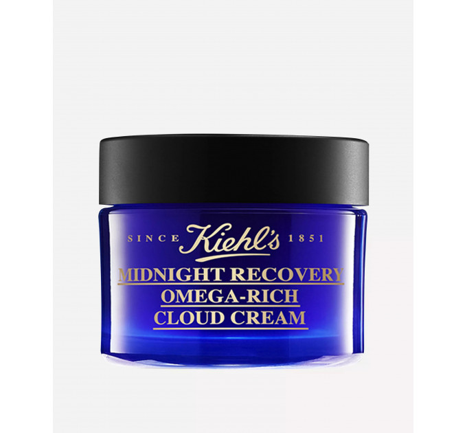 Нічний відновлювальний крем для обличчя Kiehl's Midnight Recovery Omega Rich Cloud Cream (14 мл)