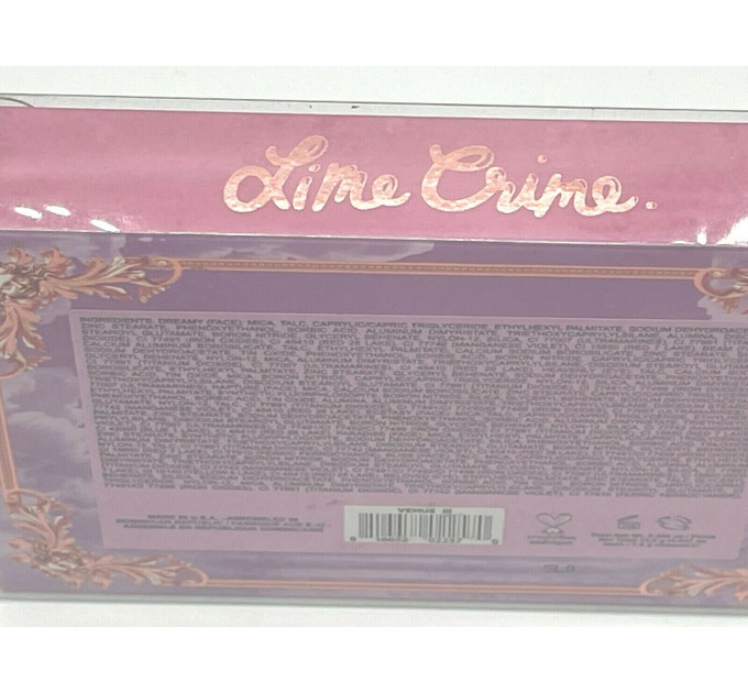 Палетка теней для век Lime Crime Venus Lime III Palette