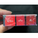 Набір червоних матових губних помад MAC Dangerous Reds (3х3 гр)