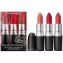 Набор красных матовых губных помад MAC Mochaccino Miles (3х3 гр)