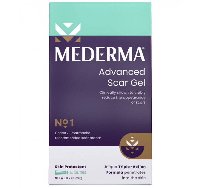 Гель від шрамів та рубців Mederma Advanced Scar Gel