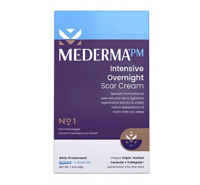 Интенсивный ночной гель от шрамов и рубцов Mederma PM Intensive Overnight Scar Cream