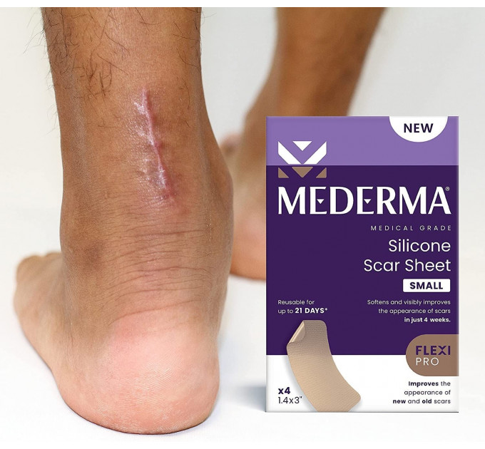 Силіконовий пластир від шрамів та рубців Mederma Silicone Scar Sheet