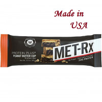 Протеиновый батончик MET-Rx Protein Plus Peanut Butter Cup (Чашка арахисового масла с витаминами) без глютена 85 г каждый 