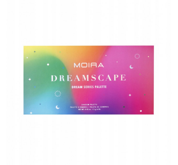Палетка тіней для повік Moira Beauty Dreamscape Dream Palette 18 кольорів