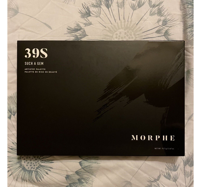 Палетка теней Morphe 39S Such A Gem Artistry Eyeshadow Palette (39 оттенков)