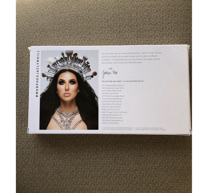 Набор кистей для макияжа Morphe X Jaclyn Hill The Master Remix Collection 15 шт