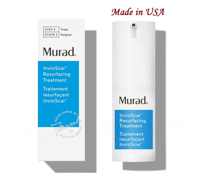Відновлююча сироватка від шрамів та плям після прищів Murad InvisiScar Resurfacing Treatment (15 мл)