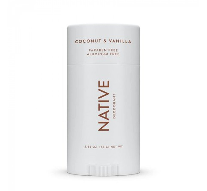 Органічний дезодорант Native Deodorant з ароматом кокоса та ванілі унісекс 75 гр без алюмінію та без спирту