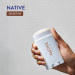 Органічний дезодорант для чутливої шкіри Native з ароматом кокоса і ванілі унісекс 75 гр без алюмінію і без спирту