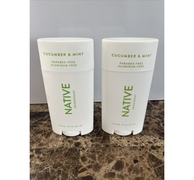 Дезодорант Native Deodorant Cucumber & Mint огіркова м'ята унісекс без алюмінію та спирту 75гр