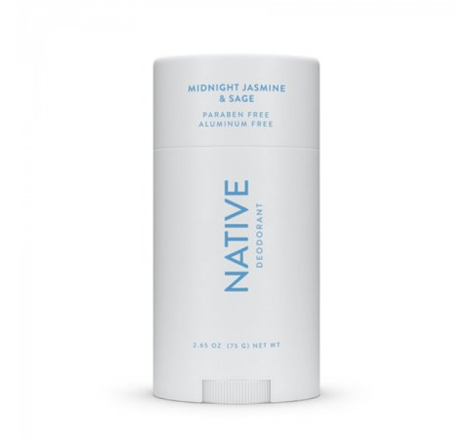 Органічний дезодорант Native Deodorant з ароматом жасмину та шавлії унісекс 75 гр без алюмінію та без спирту