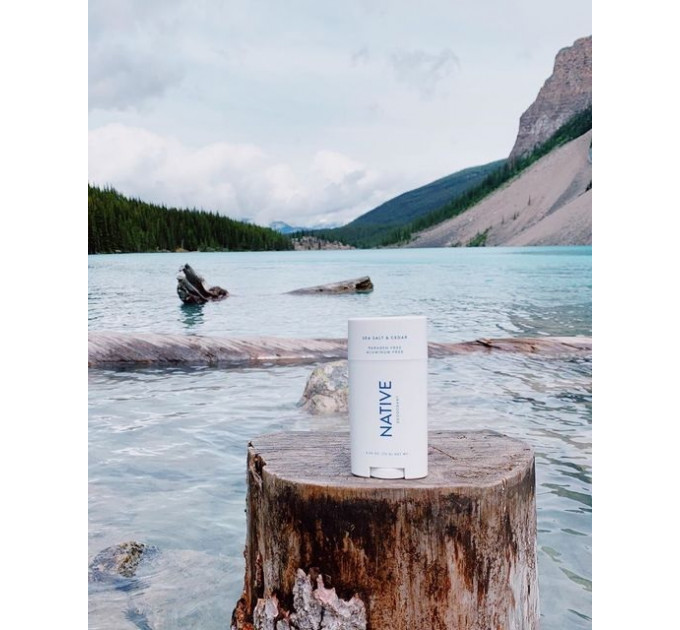 Органічний дезодорант Native Deodorant із запахом морської солі та кедра унісекс 75 гр без алюмінію та без спирту