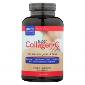 Коллаген Neocell Super Collagen Plus C с витамином С  (6000 мг) 250 таблеток 