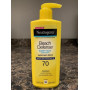 Водостійкий сонцезахисний лосьйон Neutrogena Beach Defense з SPF 70 (250 мл)