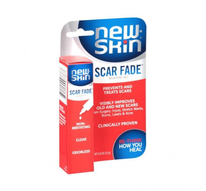 Силиконовый гель от шрамов и рубцов New Skin Scar Fade (15 гр) Made in USA