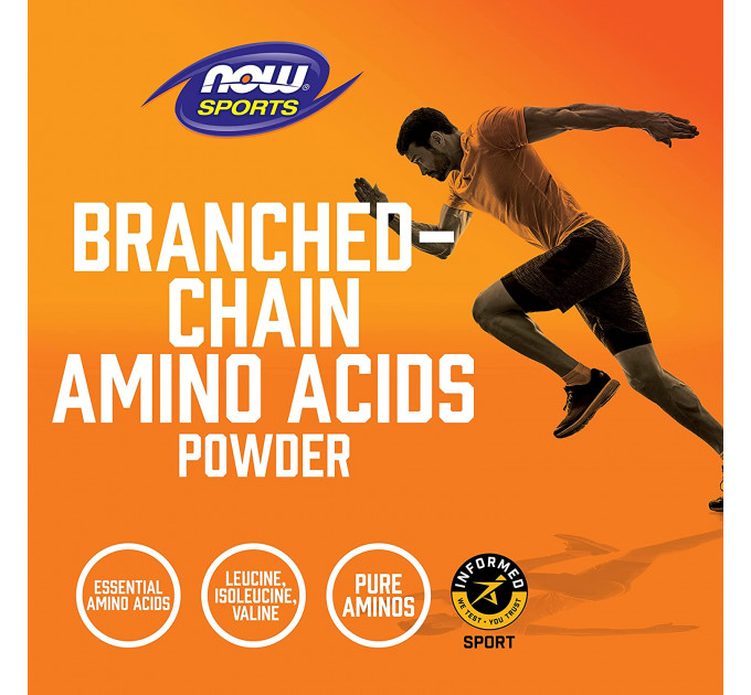 Комплекс аминокислот  Now Foods с разветвлёнными цепями Now Sports Branched Chain Amino Acids (ВСАА) 240 капсул 
