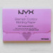 Матирующие салфетки для лица NYX Cosmetics Blotting Paper