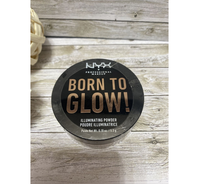 Пудра-хайлайтер для обличчя NYX Born To Glow (на вибір)