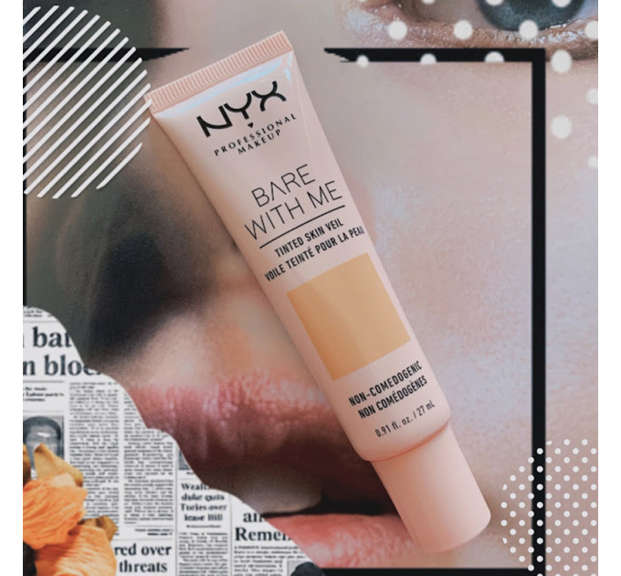 Тинт-вуаль для лица NYX Cosmetics Professional Bare With Me Tinted Skin Veil  
