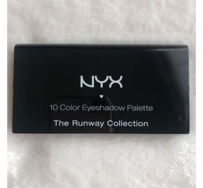 Палитра теней NYX Cosmetics Runway Collection 10 Color Eye Shadow Palette Super Model (10 оттенков)