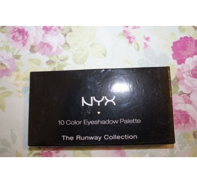 Палітра тіней NYX Cosmetics Runway Collection 10 Color Eye Shadow Palette Secret World (уцінка, тестер)