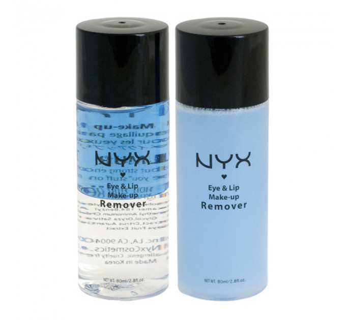 Засіб для зняття макіяжу NYX Cosmetics Eye & Lip MakeUp Remover (80 мл)