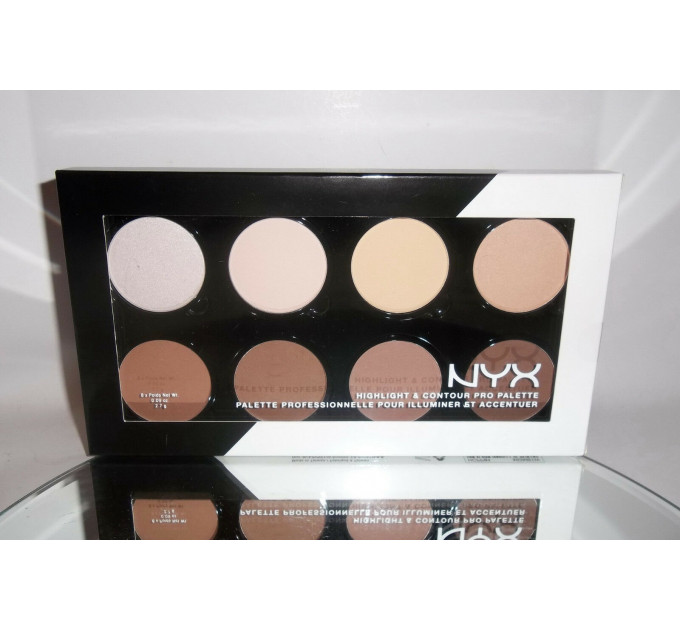 Nyx Cosmetics Highlight & Contour Pro Kit Review & Demo 