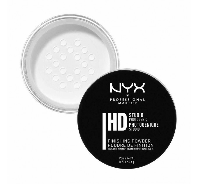 Бесцветная матирующая пудра NYX Cosmetics HD Studio Photogenic Finishing Powder (6 г)