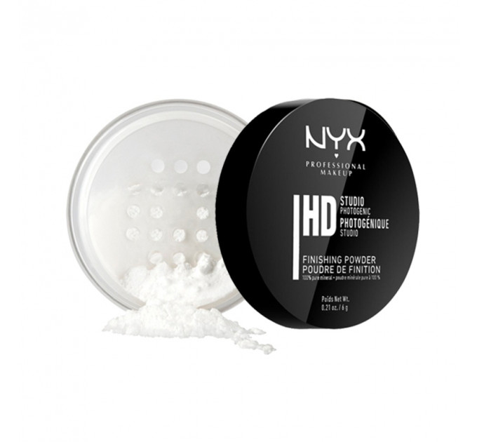 Безбарвна матуюча пудра NYX Cosmetics HD Studio Photogenic Finishing Powder (6 г)